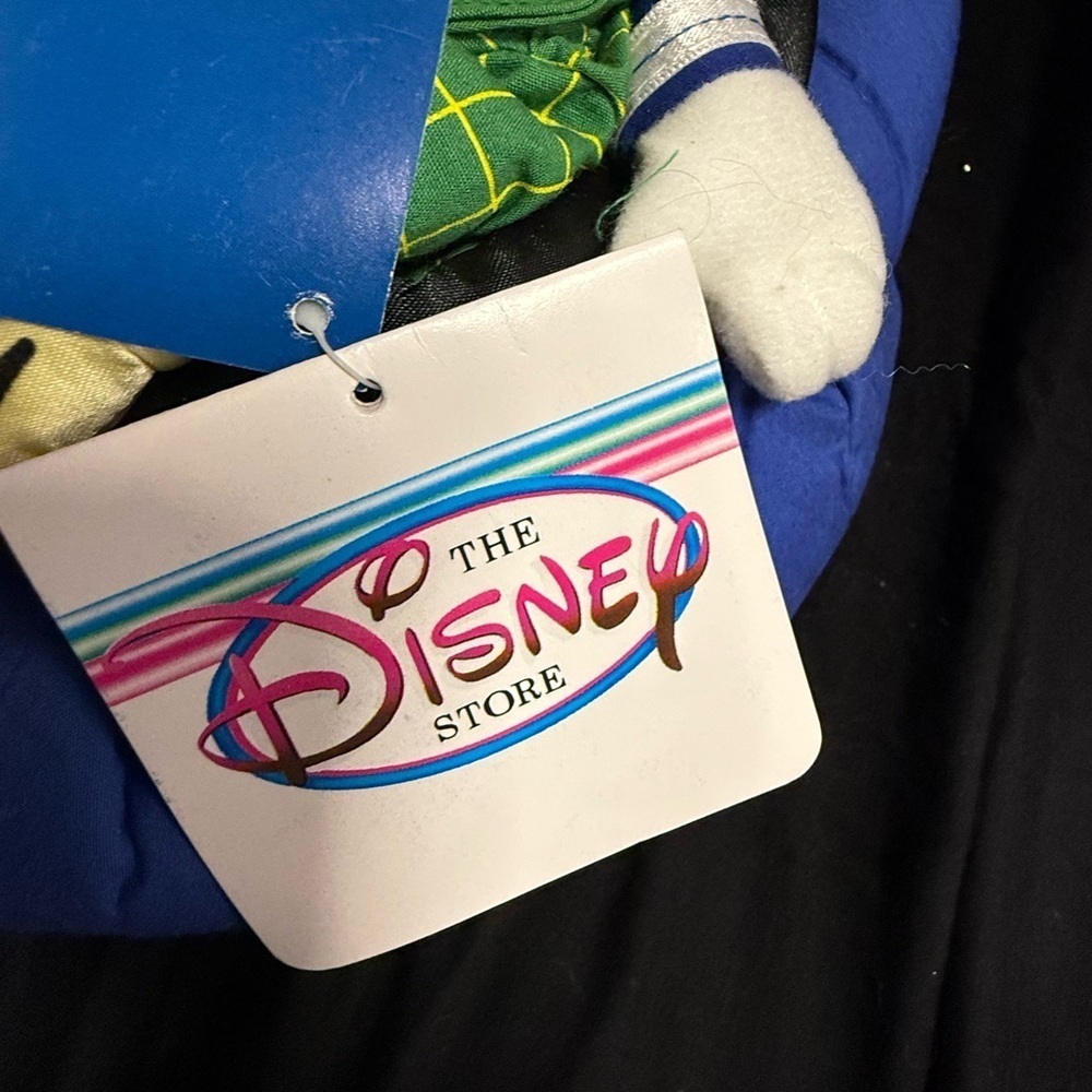 Vintage Disney Donald Duck Plush Set Huey Dewey Louise Disney Park Blue Hat Boat - Picture 14 of 15